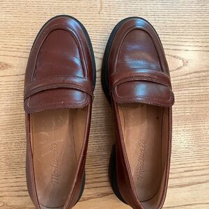 Madewell Men's Rich Brown Leather Loafers